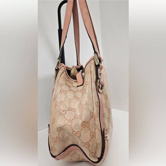 Gucci Beige and Pink Shoulder Bag - Picture 4 of 15